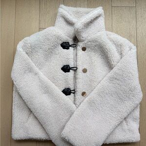 Zara Cream Fleece Jacket